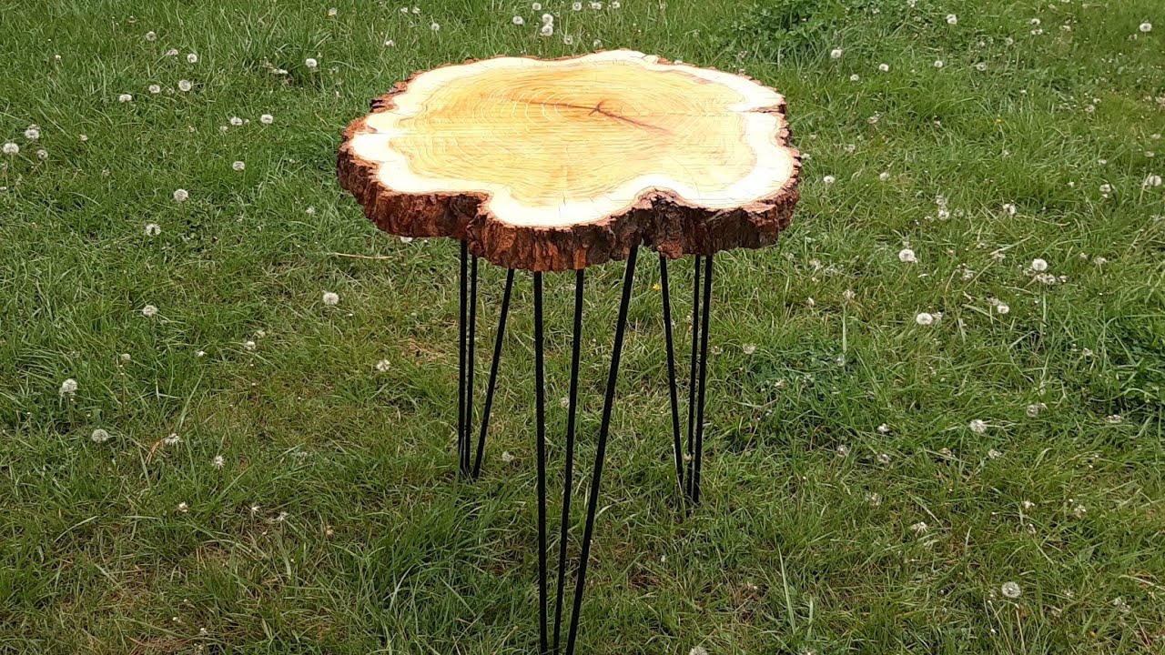 KÜTÜK SEHPA MASA YAPIMI 😎 (log coffee table)