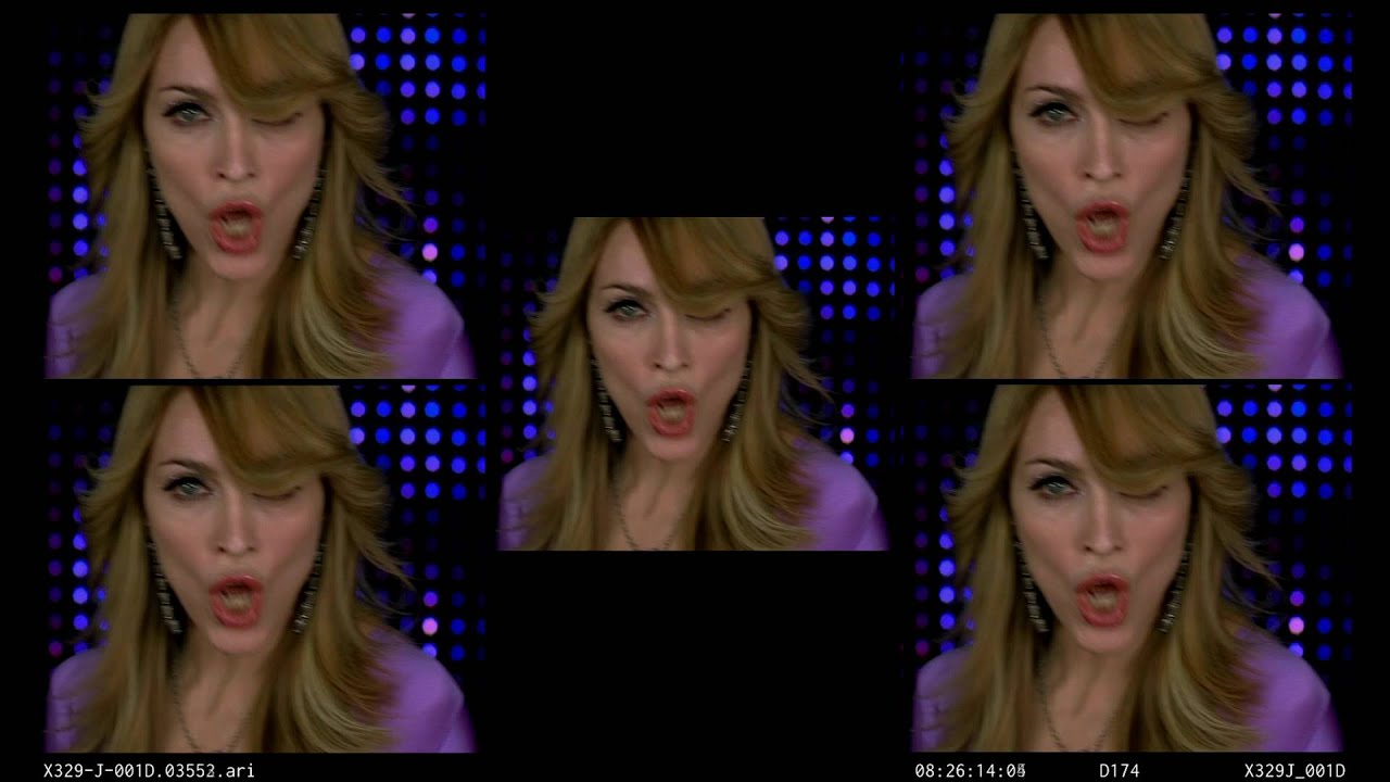 Madonna - Sorry (Remix)[Confessions Tour Backrop Early Version]