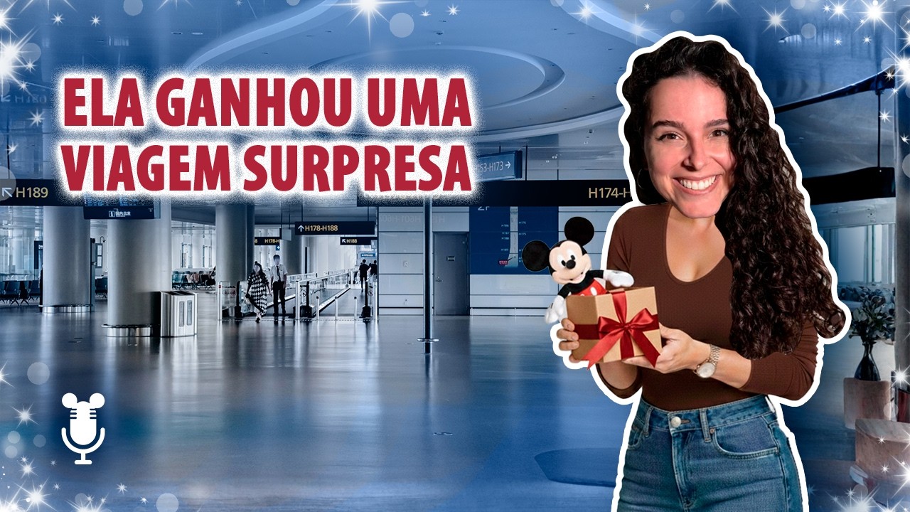 ELA GANHOU UMA VIAGEM SURPRESA -  HISTÓRIAS DE ORLANDO PODCAST #193
