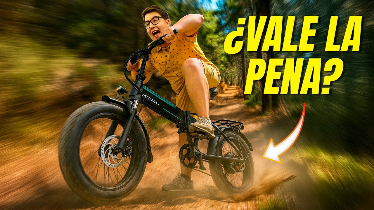 Lo MEJOR y PEOR de esta bici eléctrica PLEGABLE 🚲 HITWAY BK10