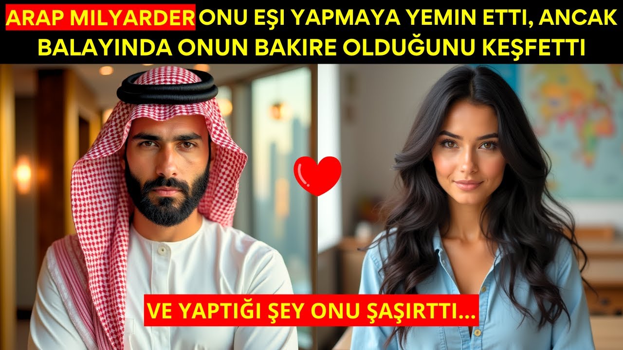 ARAP MILYARDER ONU EŞI YAPMAYA YEMIN ETTI, ANCAK BALAYINDA ONUN BAKIRE OLDUĞUNU KEŞFETTI VE...