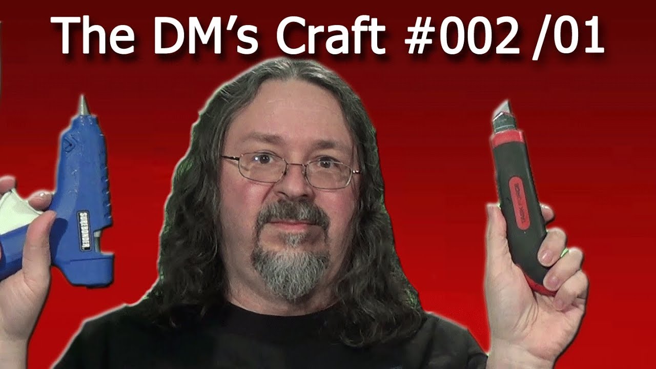 Создавайте собственные плитки пещер быстро и дёшево для D&D (Ремесло DM, Эпизод 2, стр. 1)