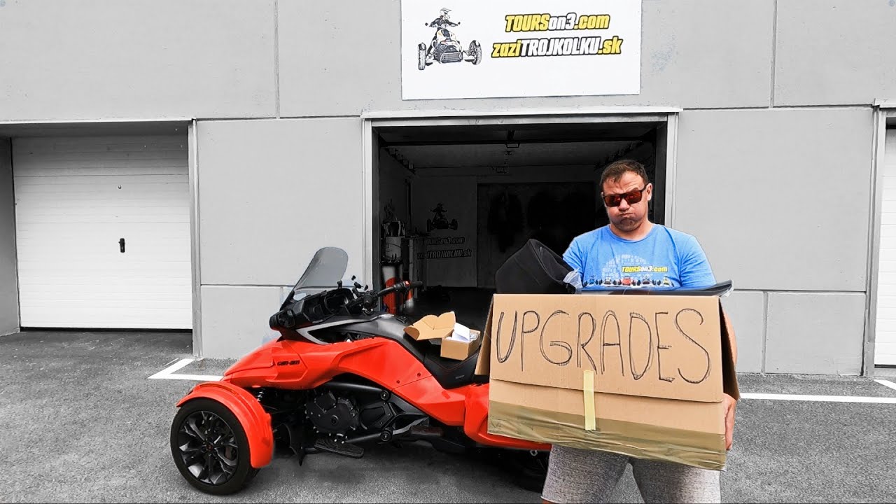 The Must-Have Upgrades for Can-Am Spyder F3 Limited by MartinTheVlogger - Part 1