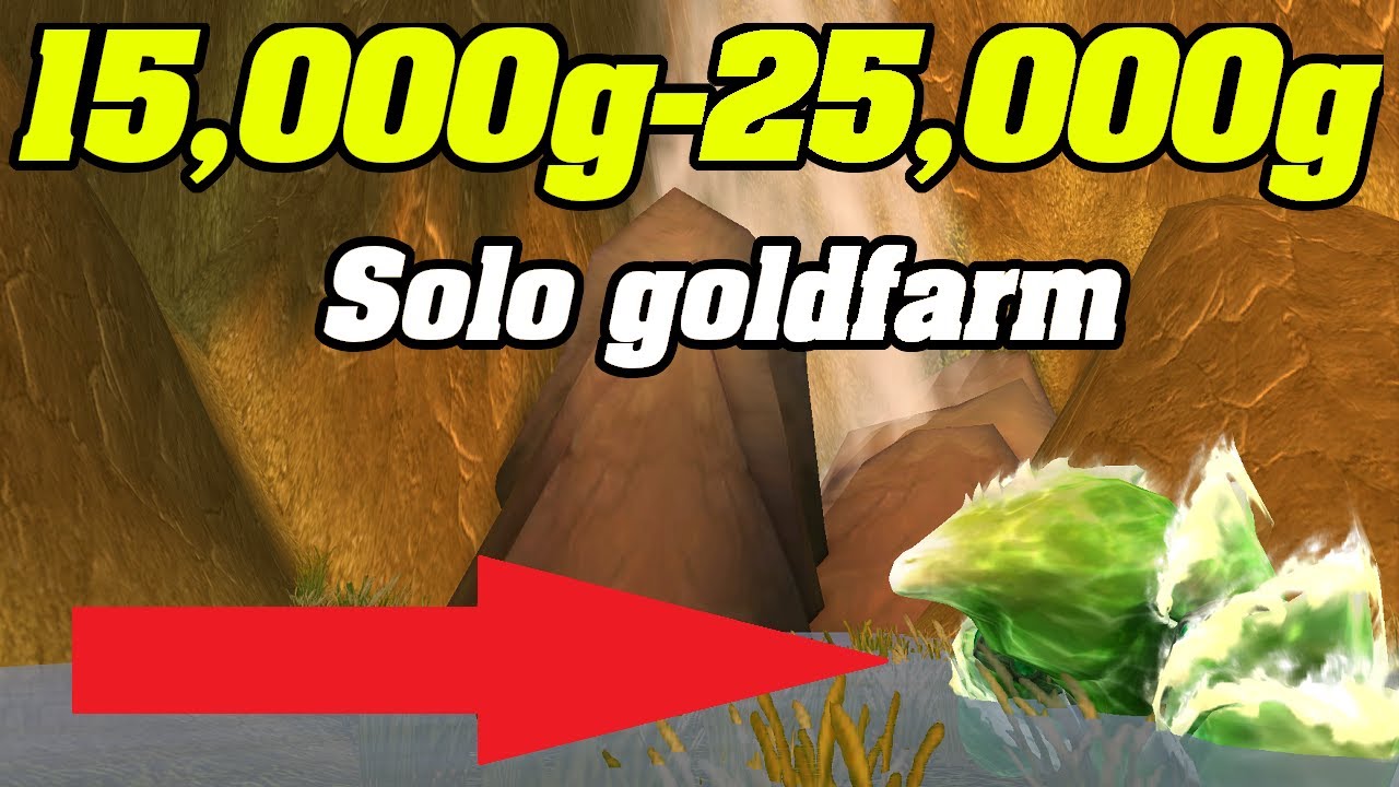 WoW: 15,000 - 25,000 Gold Per Hour | SOLO FARM!