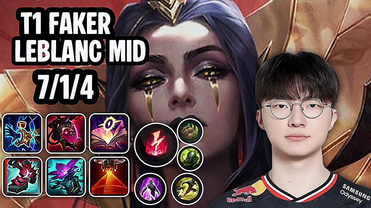 T1 Faker Leblanc Mid SoloQ Replay 20260210