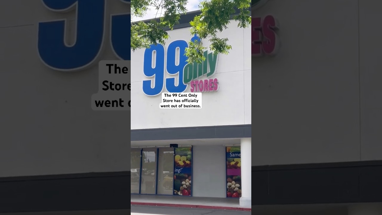 The 99 Cent Store has shut down. #2000s #99centonlystore #retail #trending #abandoned #fypシ #90s