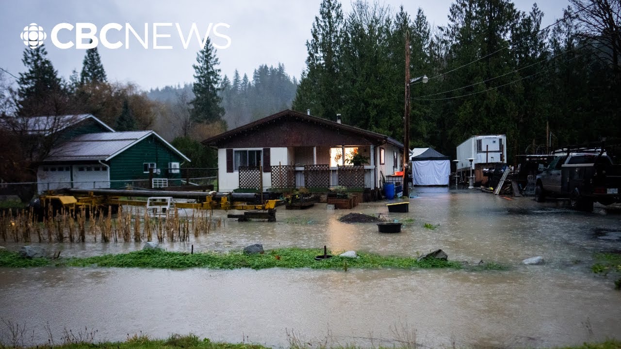 Torrential rain leads to evacuation orders in parts of Fraser Valley
