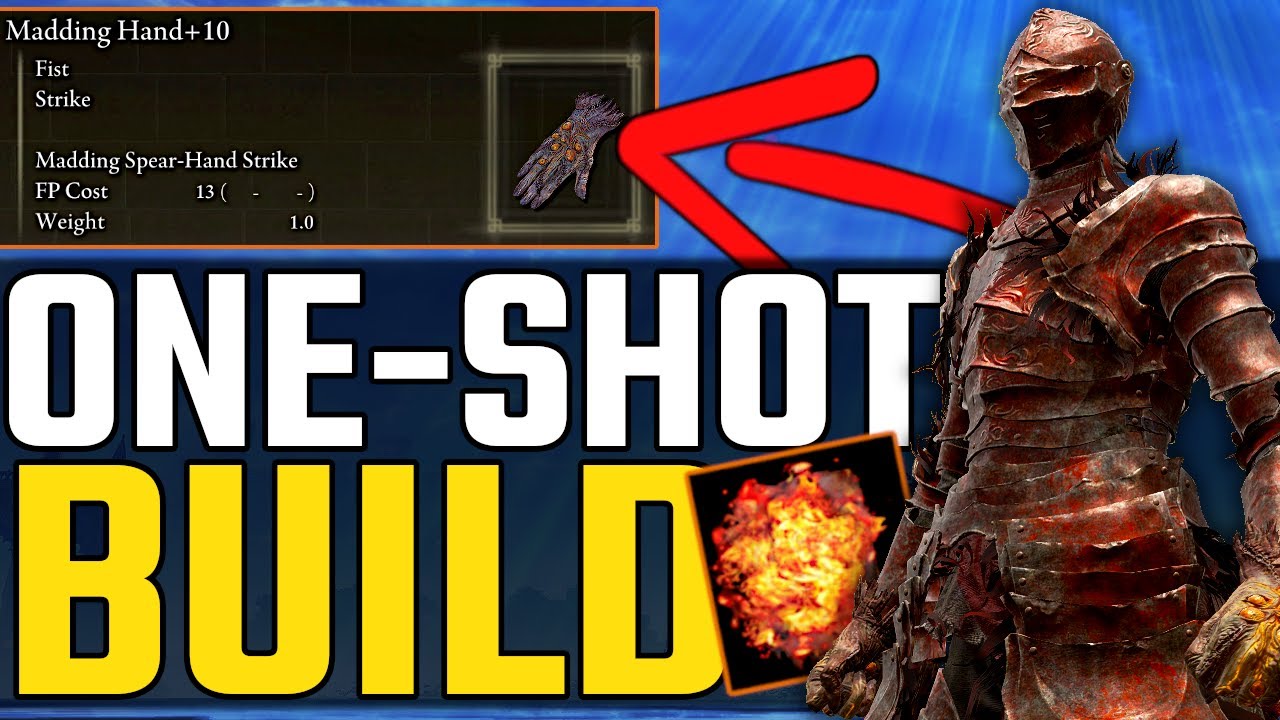 SO I MADE A MADDING HAND ONE-SHOT BUILD... | Elden Ring PvP