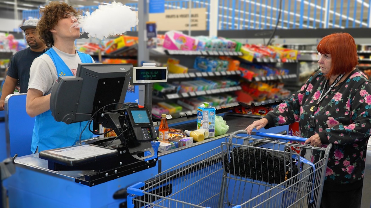 Розыгрыш сотрудника Walmart
