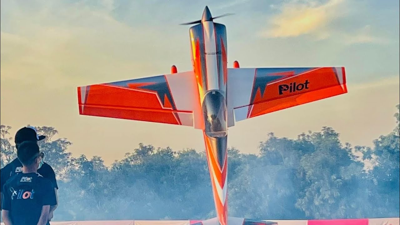 Pilot-RC Laser 103” with DLE 120cc Bomb the laser THB2021 ( RyuSintuphrom Crash )