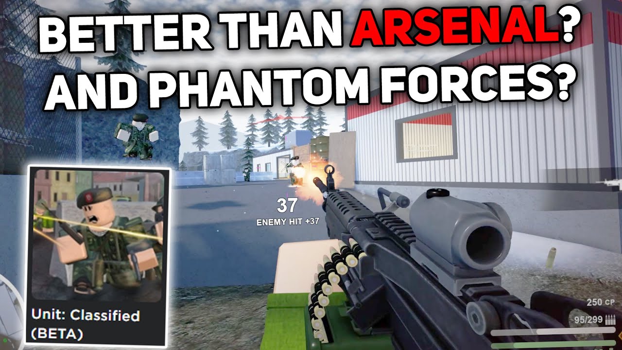 ARSENAL'S New Game, Unit: Classified | ROBLOX
