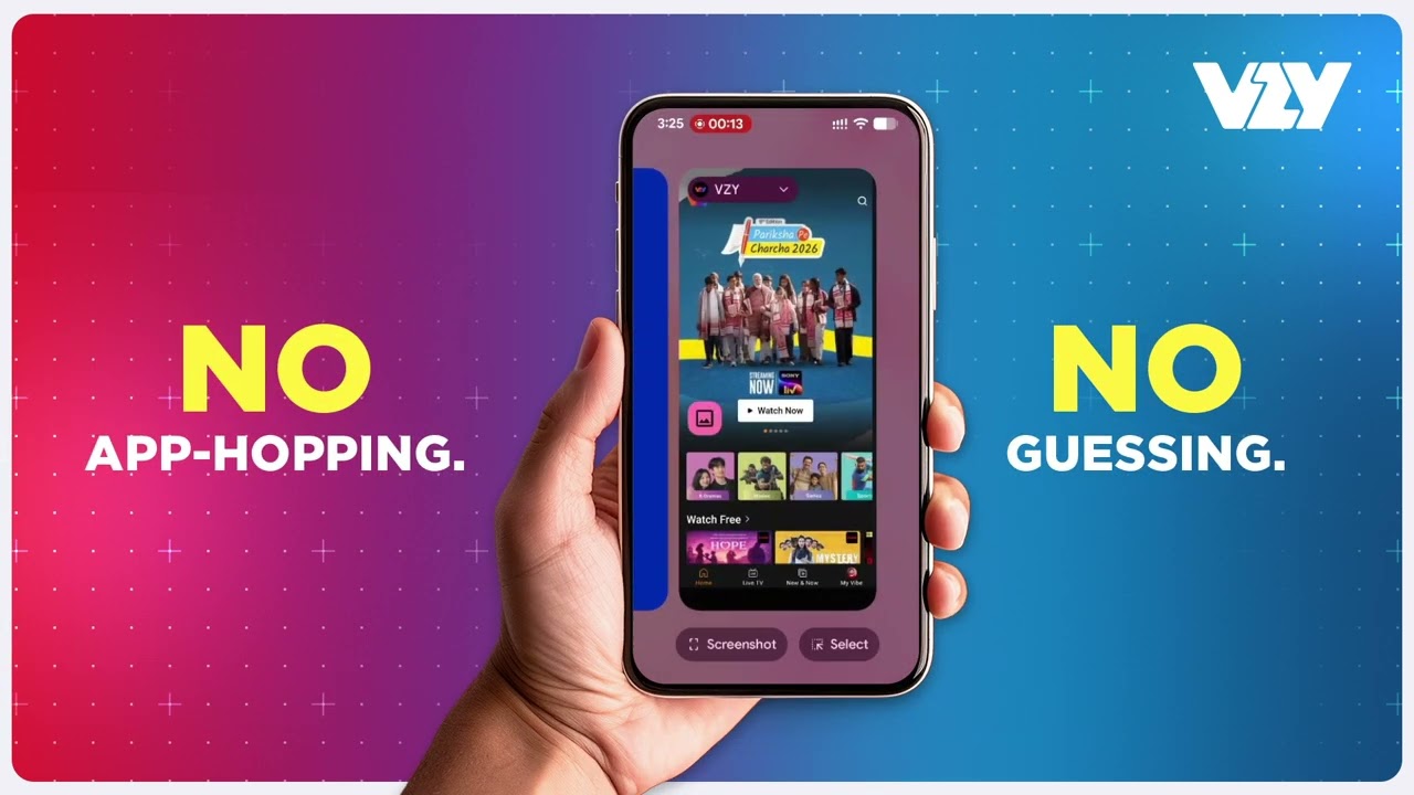 VZY - Your All-in-One Entertainment App