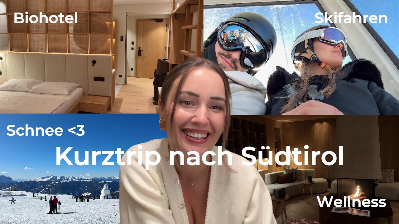 Südtirol Vlog | Skifahren, Biohotel & Berge | Jessica Cecilia
