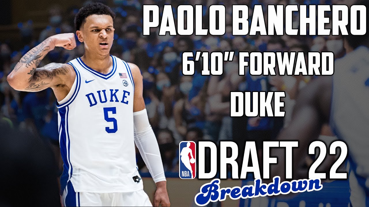Paolo Banchero Scouting Report | 2022 NBA Draft Breakdowns