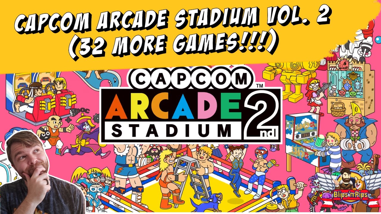 Capcom Arcade Stadium Vol. 2, ещё 32 игры!
