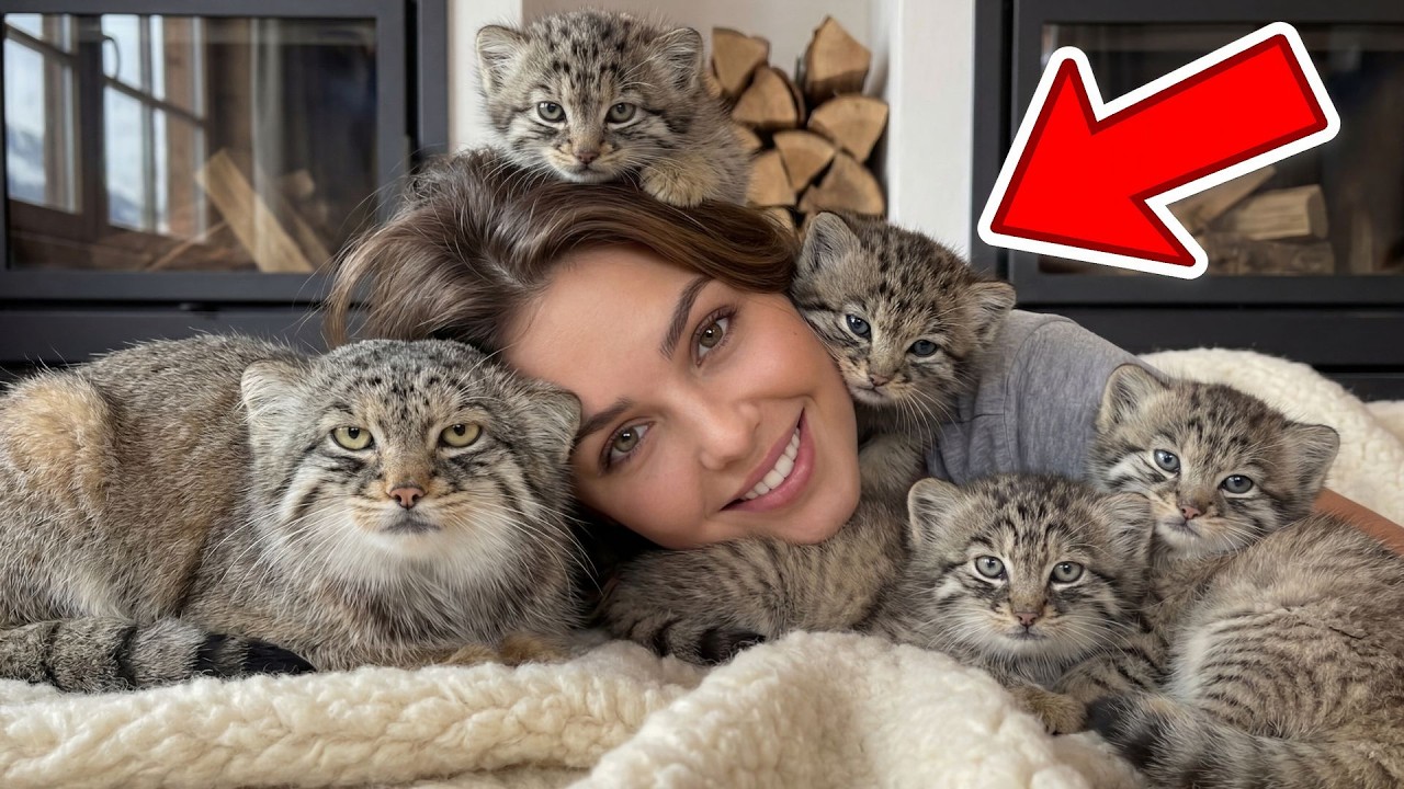 I Rescued Abandoned Kittens… Later I Discovered They Were Rare Manul Cats 😱