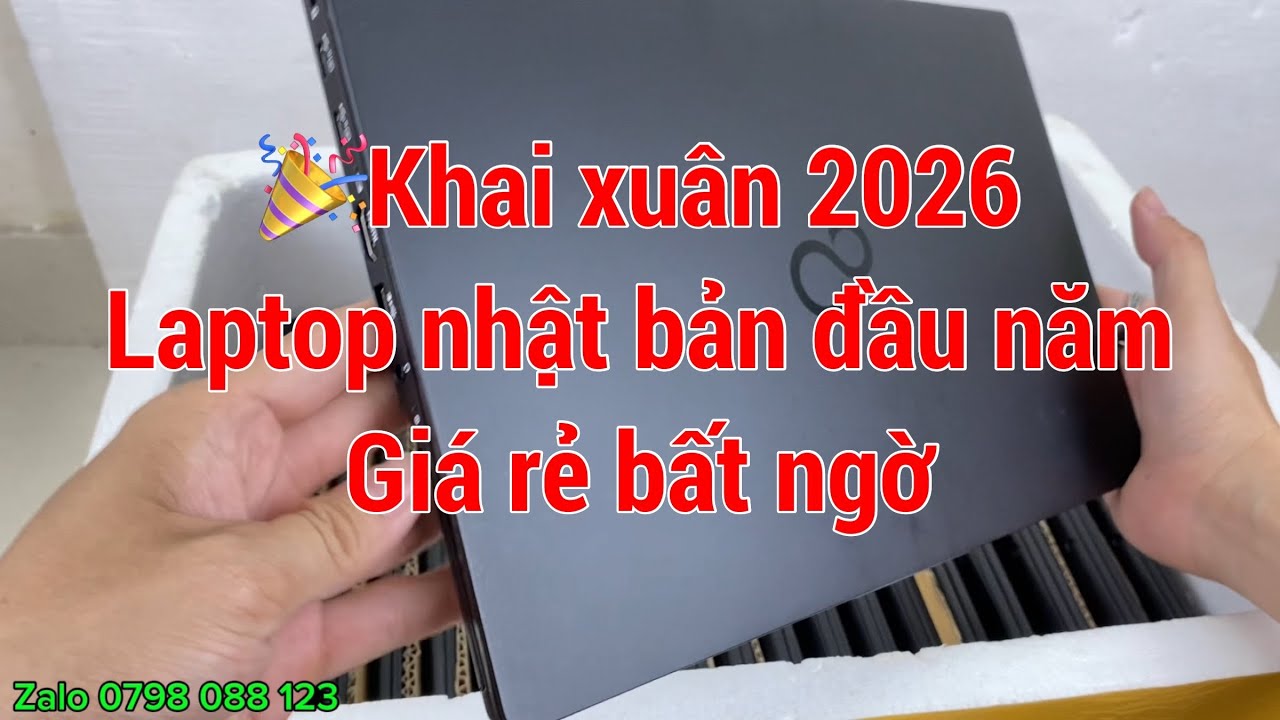 🎉 Khai Xuân 2026 – Laptop Giá Tốt Nhất Năm | Số lượng có hạn, Mua Là Có Lộc!