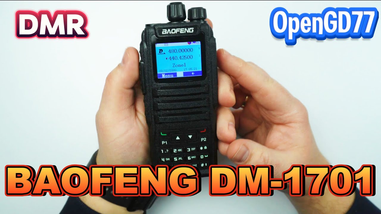 BAOFENG DM-1701 Radio Analogowo Cyfrowe DMR dobre do OpenGD77