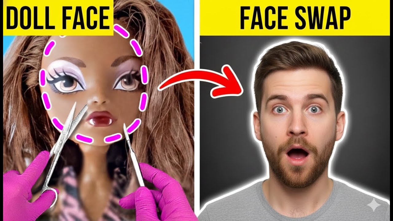 Estamos transformando mu&ntilde;ecas comunes en superhero&iacute;nas, siniestros supervillanos y monstruos 🦸&zwj;♀️🦹