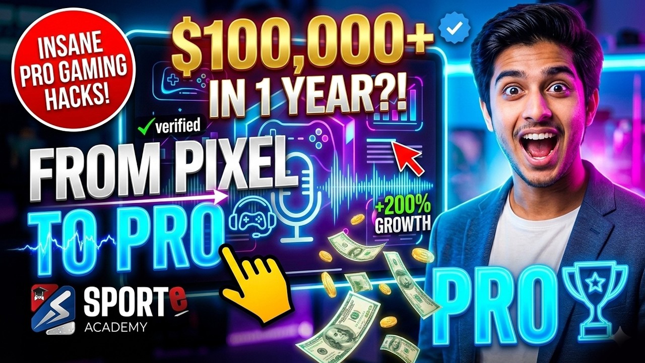 From Pixels to Pro: Build Your Career in Esports & Media | Sporte Academy