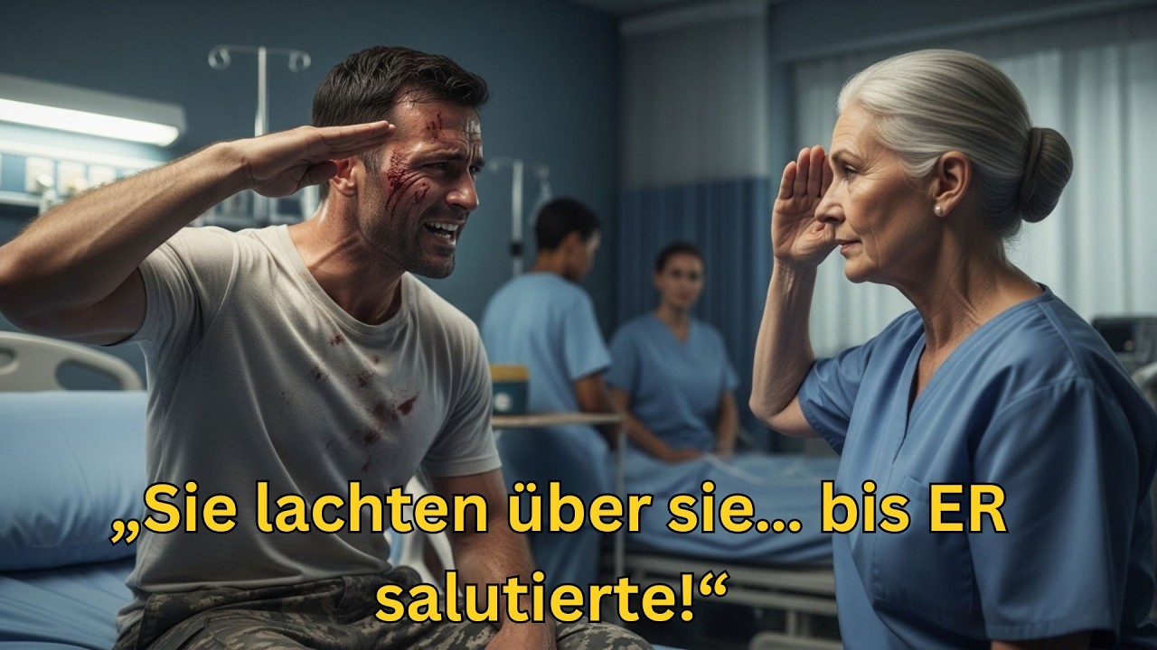 &Auml;rzte lachen &uuml;ber alte Krankenschwester &ndash; bis ein Navy SEAL salutiert