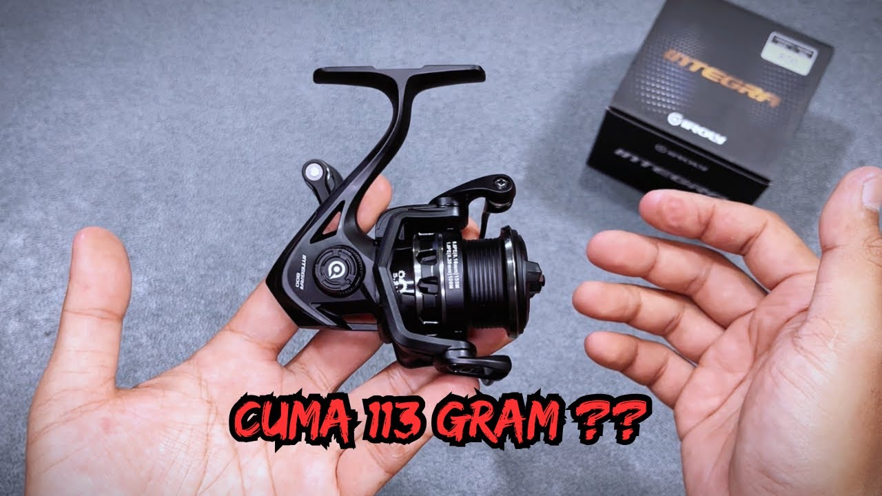 REKOR BARU SPINING REEL 113 Gram ‼️‼️ IROLY INTEGRA 800 JADI RAJA DI KELAS SUPER RINGAN‼️