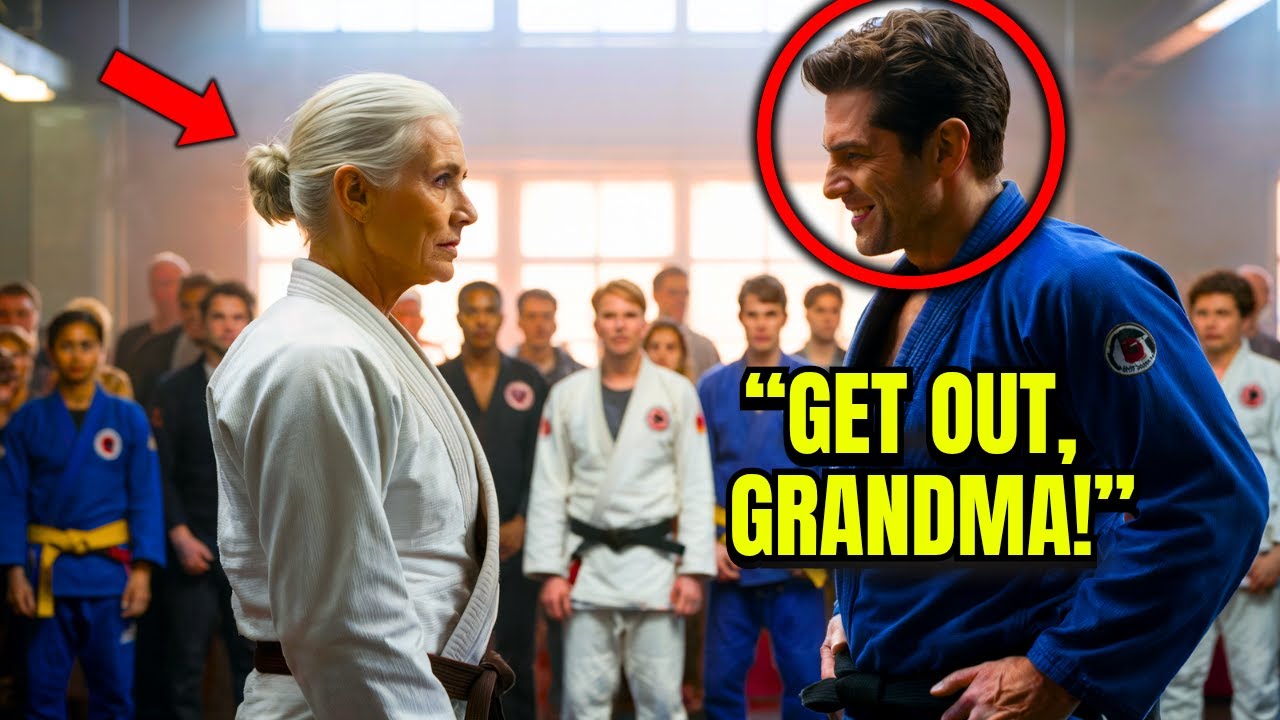 An Old Woman Was Ridiculed at Jiu-Jitsu Class – Then Submitted a Black Belt in 10 Seconds