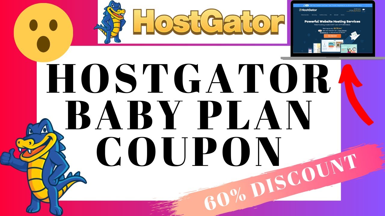 Hostgator Baby Plan Coupon | BIG SAVINGS!!