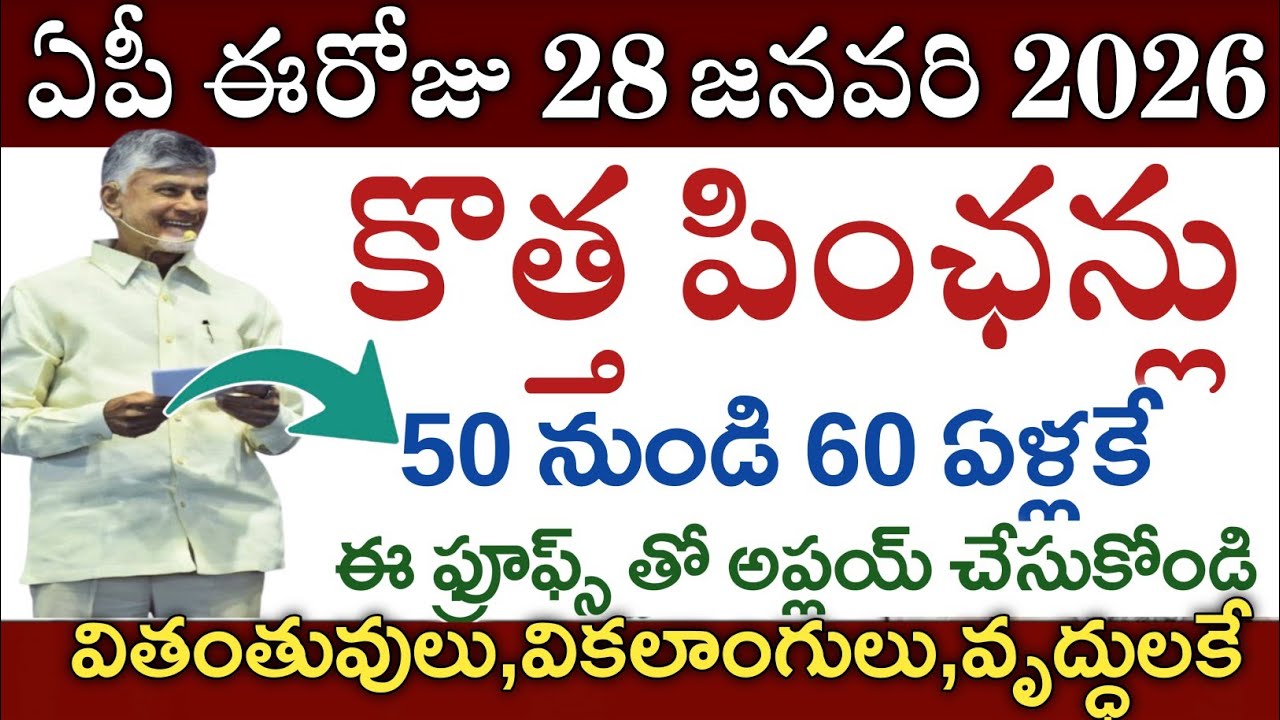 ఏపీ రేపే ఫిబ్రవరి నెల పెన్షన్లు పంపిణీ వీరికి పెన్షన్ రాదు|ap new pension distribution of February 