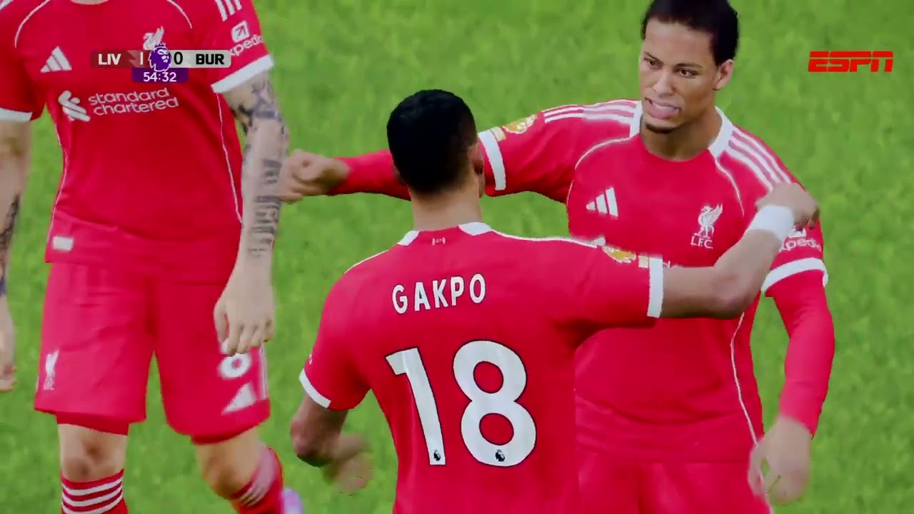 PES 2026® BITBOX PATCH™ Liverpool F.C. VS Burnley F.C PS4 Gameplay