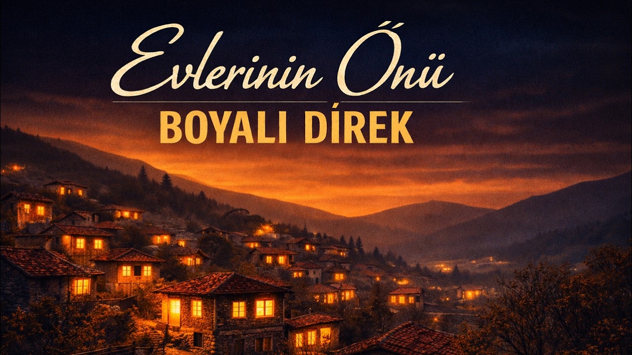 Evlerinin Önü Boyalı Direk | Pop Cover
