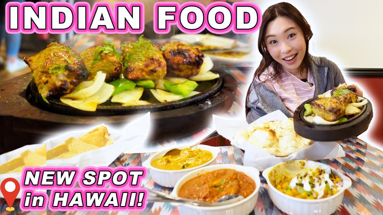 Trying Indian Food in Hawaii! || [Honolulu, Oahu] Vindaloo, Goan Curry, Papadum & More!