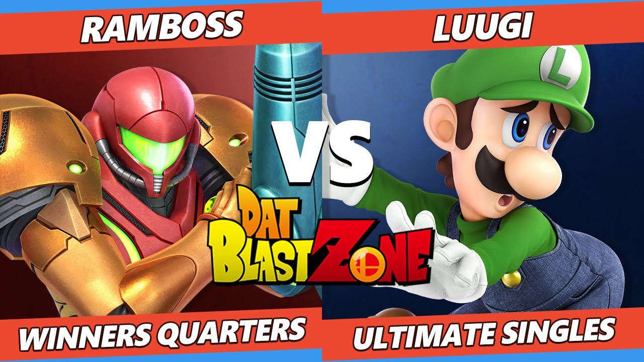 DAT BlastZone 32 Winners Quarters - RAMBOSS (Samus) Vs. Luugi (Luigi) SSBU Ultimate Tournament