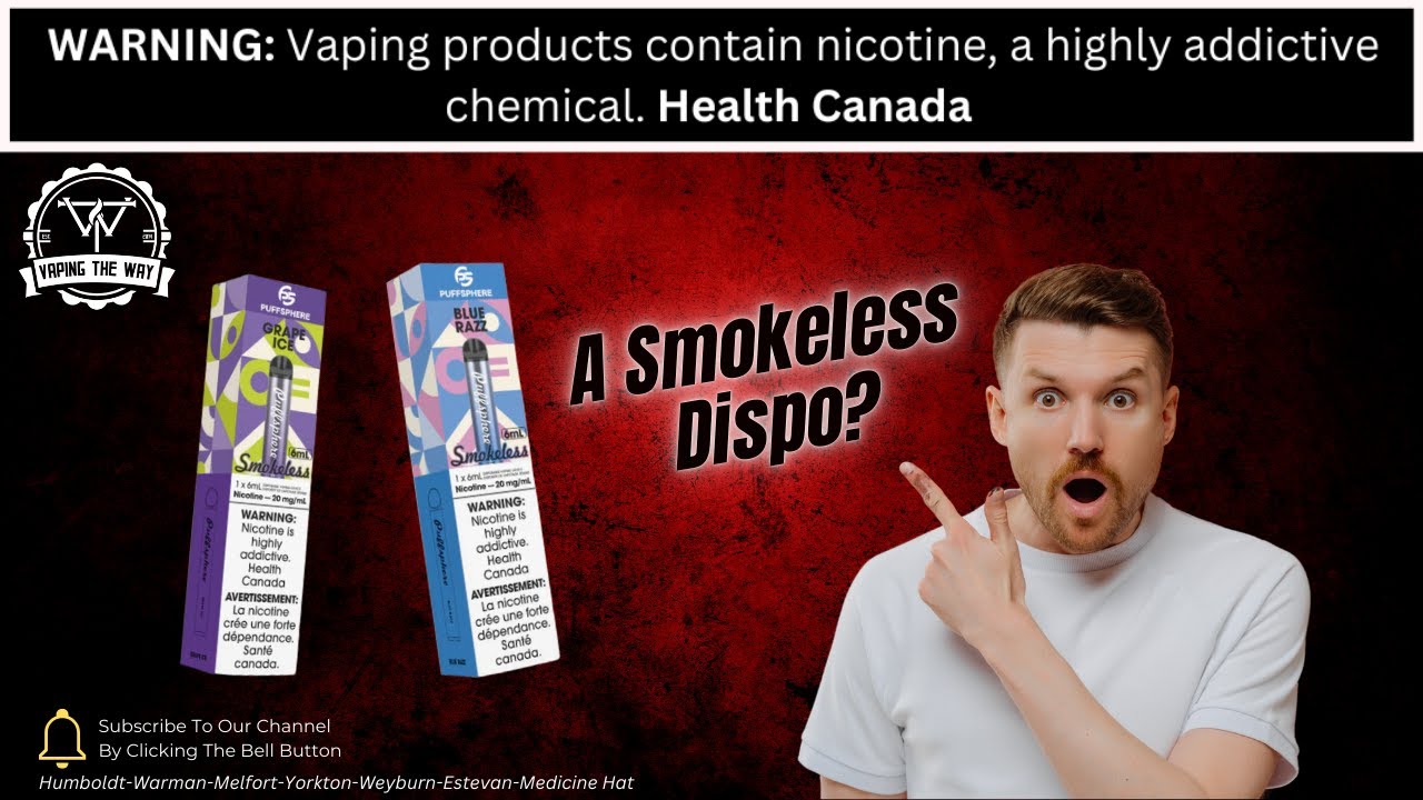 Vaping The Way Reviews the New Puffsphere Smokeless Disposable | Full Review & Overview