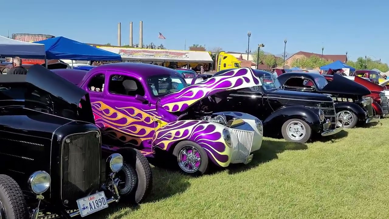 Classic car show stops around the USA