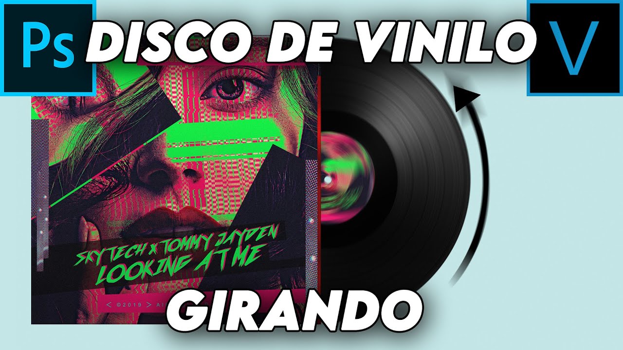 Efecto Disco de Vinilo Girando en Sony VEGAS Pro + [MockUp]