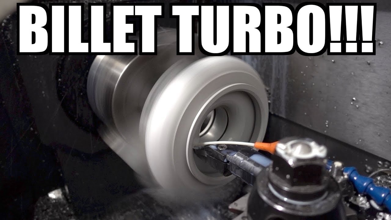 THE MAKING OF A CRAZY BILLET TURBO!!!!!  FLEECE PERFORMANCE DISCOUNT!!!