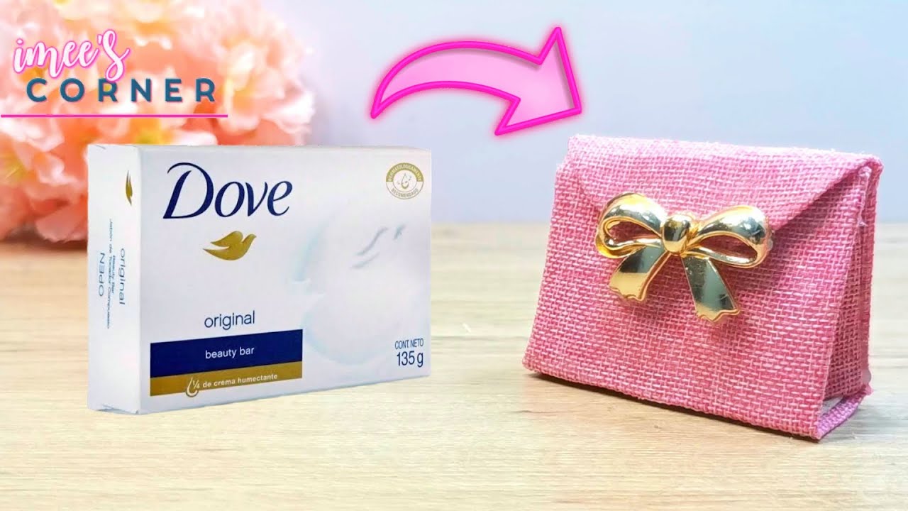 DIY NO SEW COIN PURSE || BEST OUT OF WASTE SOAP BOX CRAFT IDEA