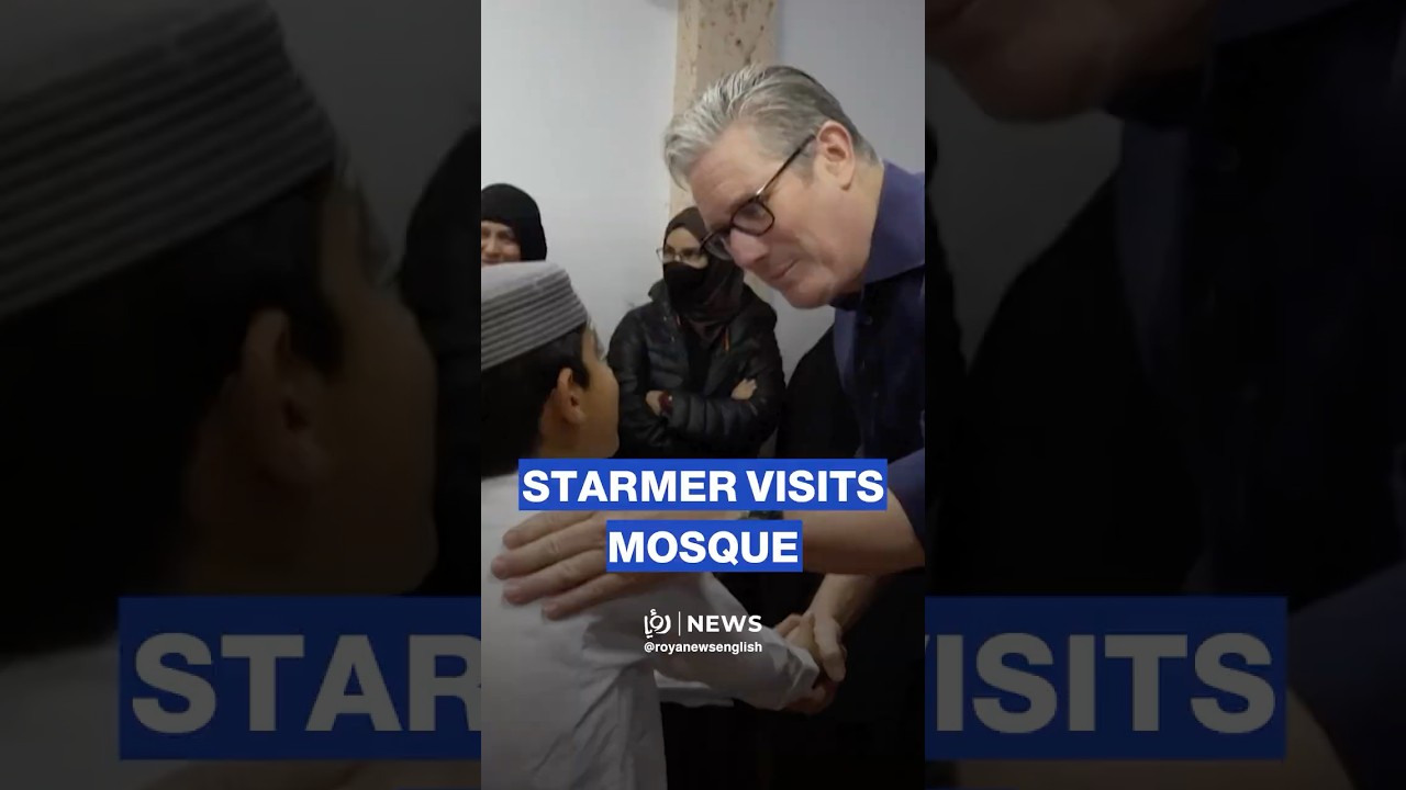 UK PM Keir Starmer visits mosque after suspected arson hate crime