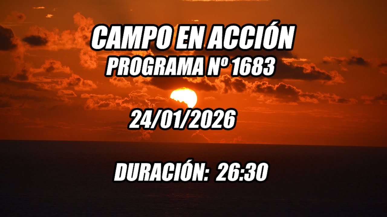 Programa Nº 1683 Emisión 24- 01 -2026