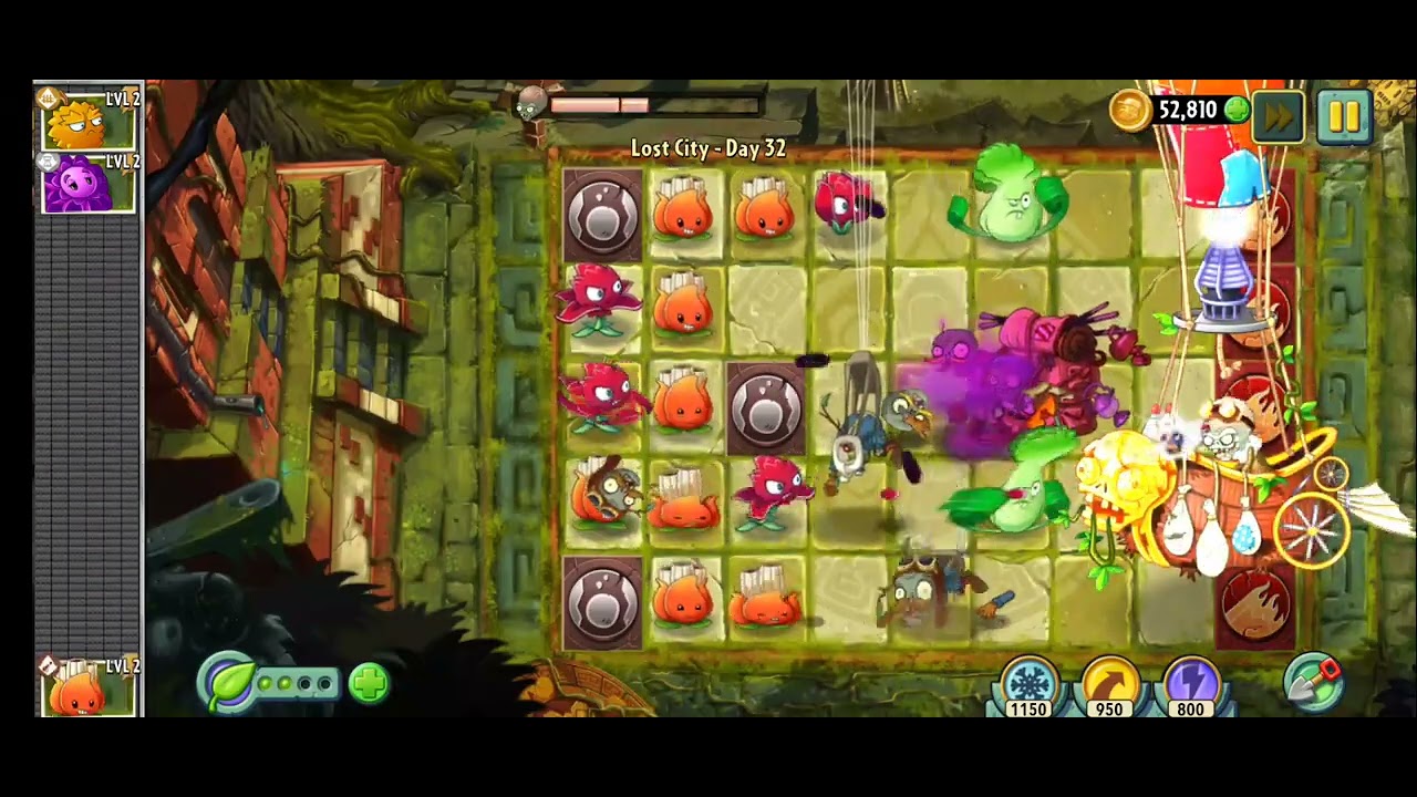 Lost city zomboss fight!
