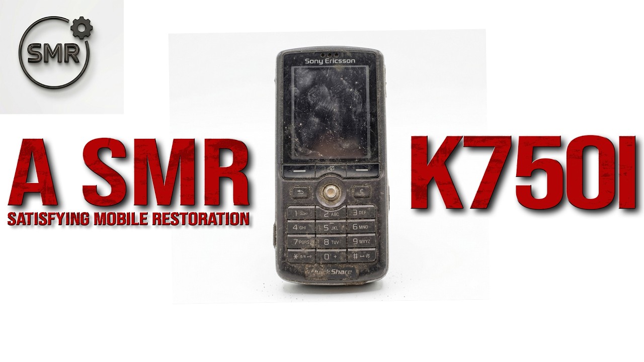 This Sony Ericsson K750i was DISGUSTING! 🤮 Full Housing Swap