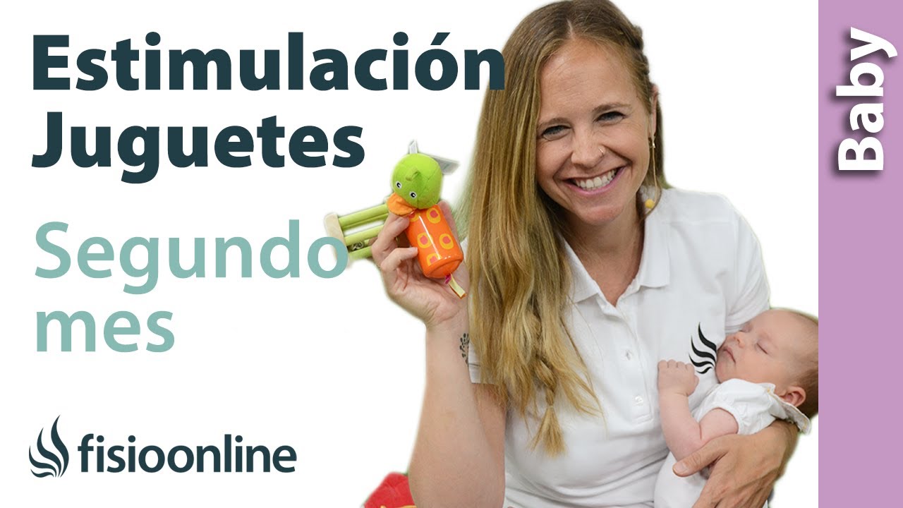 👶🏼JUGUETES para ESTIMULAR al BEBÉ durante el SEGUNDO MES 🐣