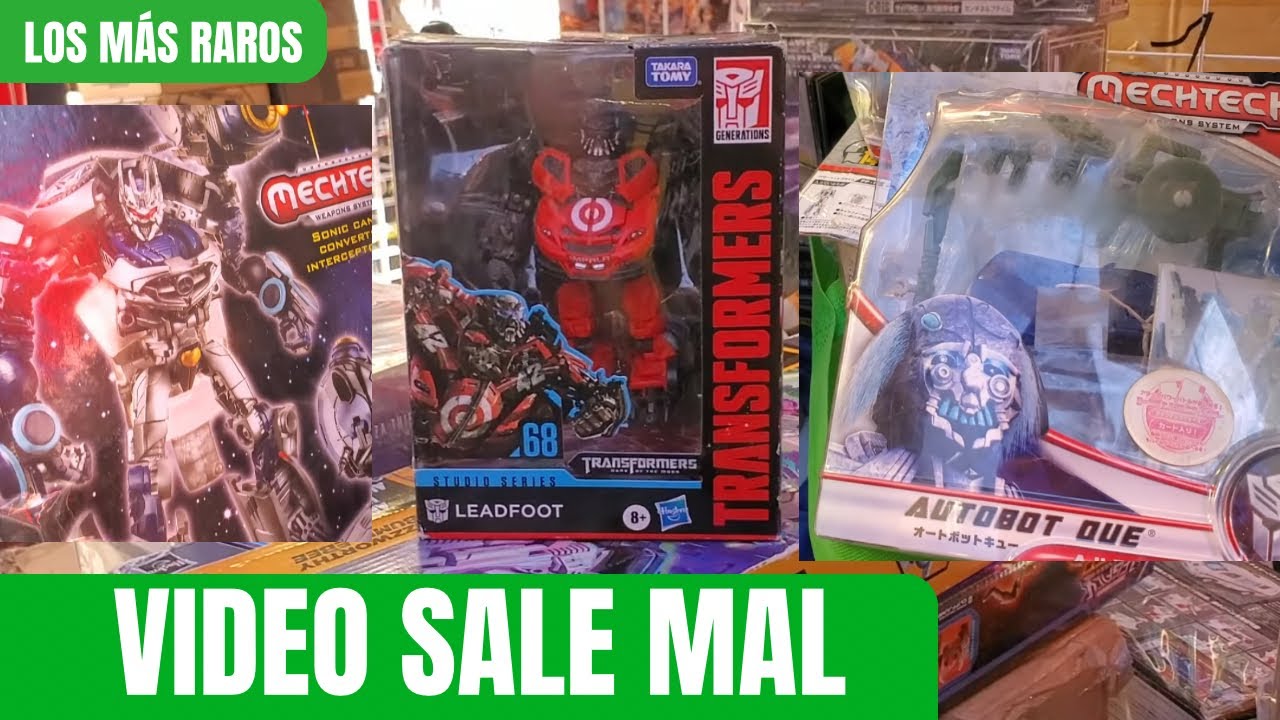 CHACHAREANDO EL ROCK SHOW ENCONTRÉ EL PUESTO DE HUMBERTO Y TIENE LOS TRANSFORMERS MAS RAROS