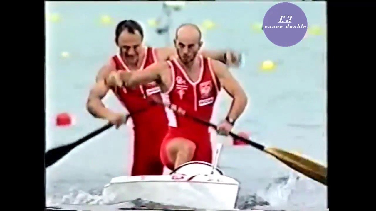 C2 1000m final A Canoe sprint World Championships Poznan 2001