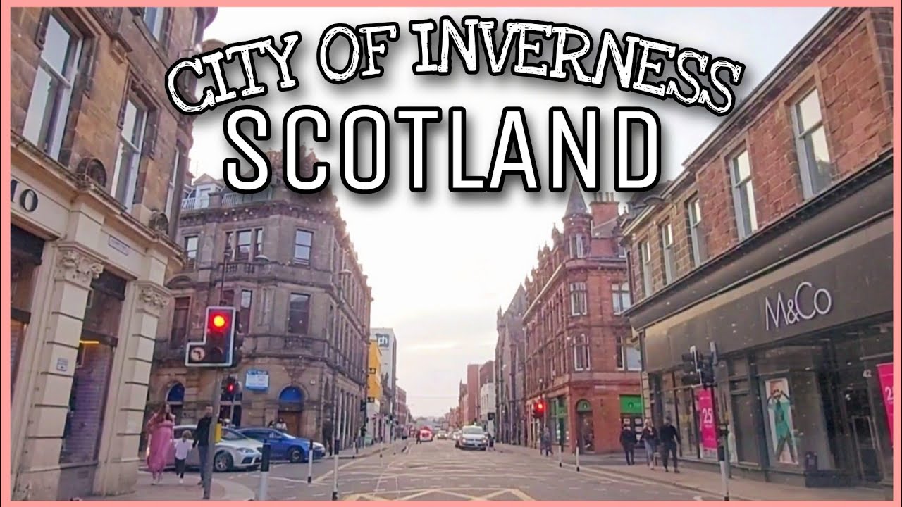 DRIVING around the CITY || INVERNESS SCOTLAND