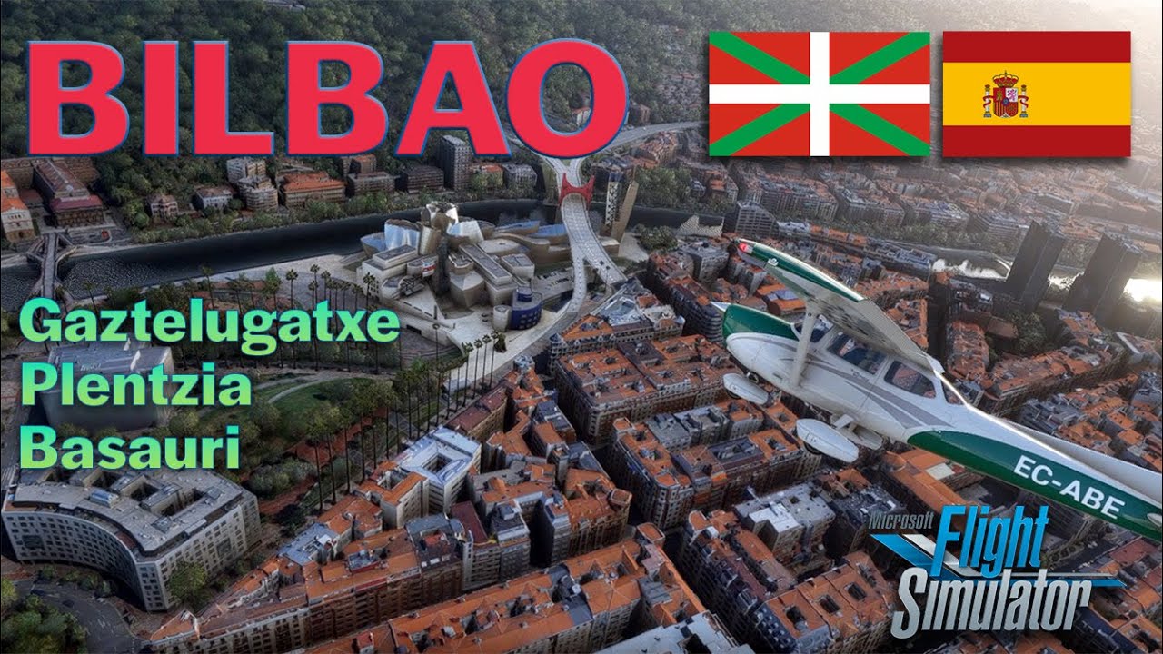 Tour sobre Bilbao y comarca de Uribe, España - ULTRA Real [4K]