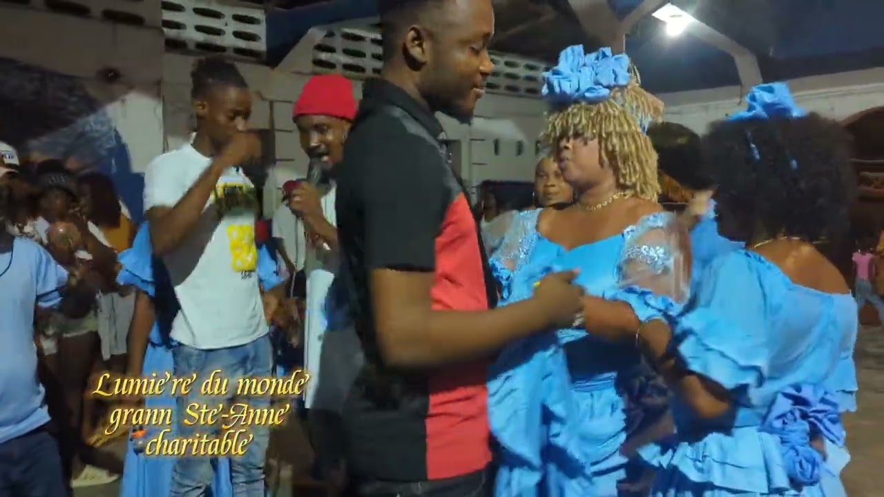 Pran sanw tande bèl chante Lumière du monde Grann Ste-Anne Charitable yo