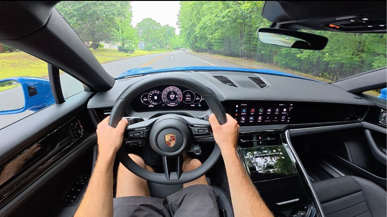 2025 Porsche Panamera 4: POV Drive, Walkaround and ASMR