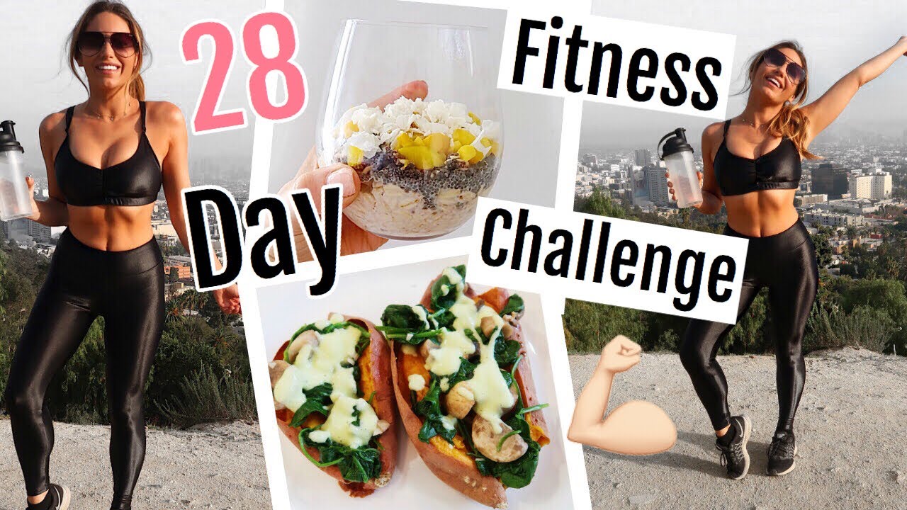 28 DAY FITNESS + HEALTH CHALLENGE //CLEAN VEGAN RECIPES 2018